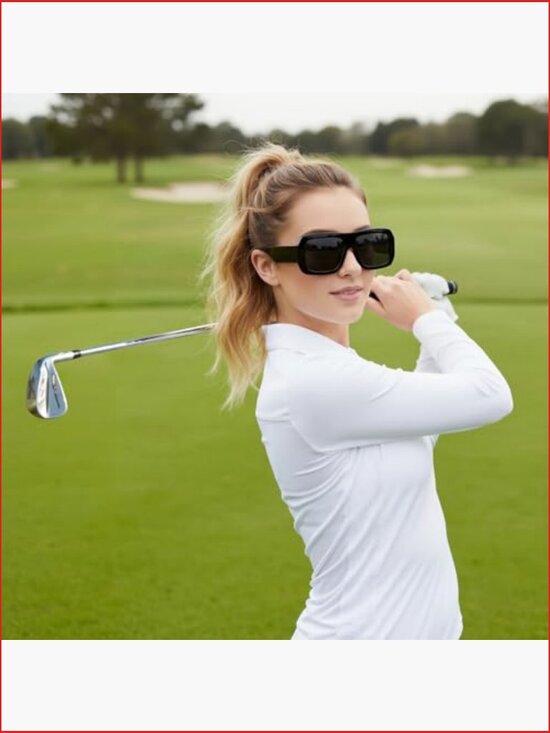 Trendy Retro Square Frame Sunglasses UV400 Protection main image 7